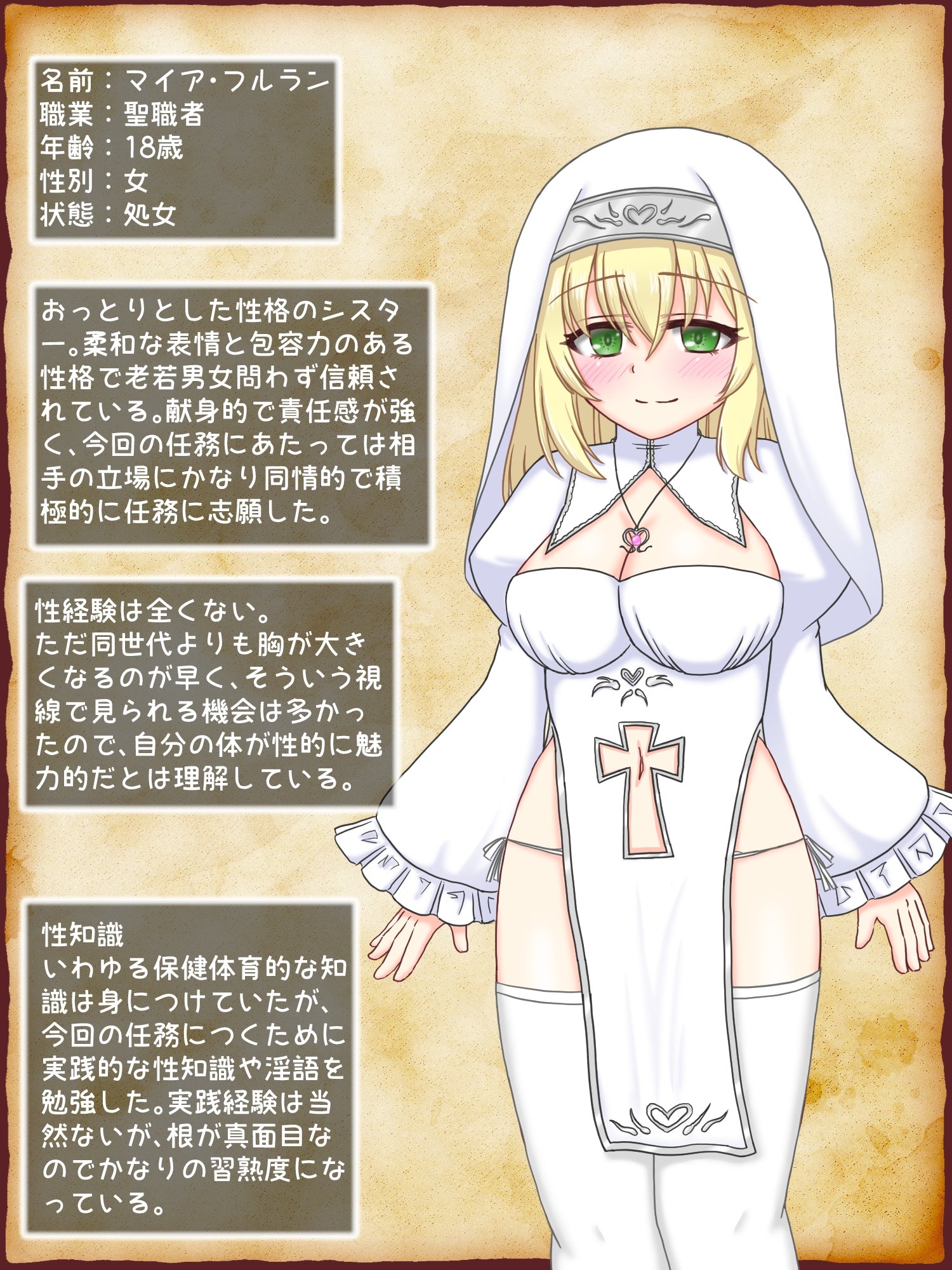 清楚なおまんこシスターが底辺モンスターとあまあま子づくりセックス 画像1