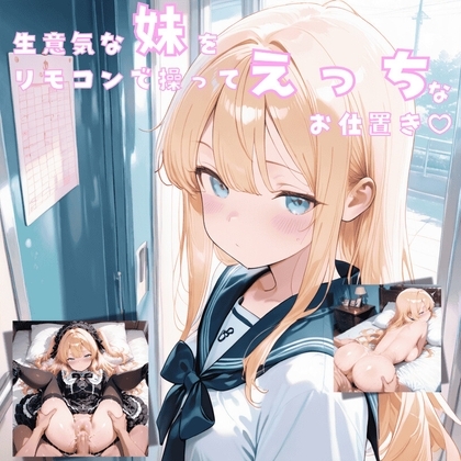 生意気な妹をリモコンで操って、えっちなお仕置き♪