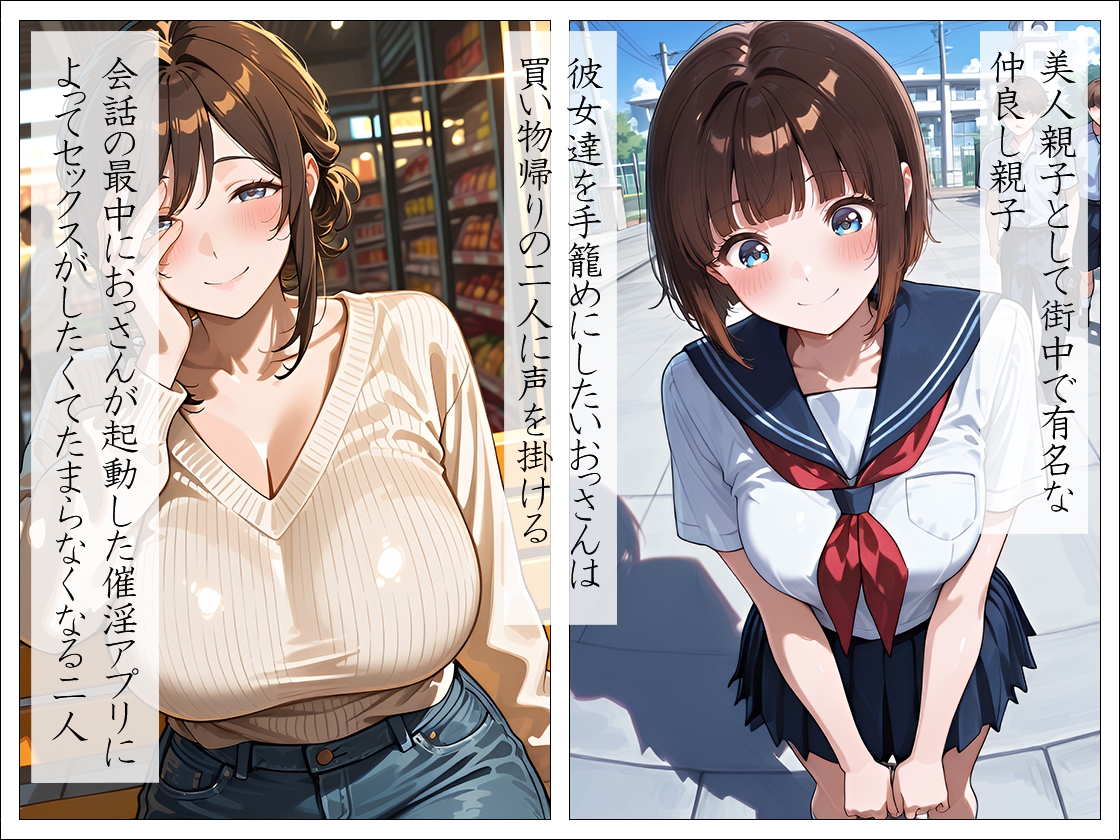 生ハメ母娘(おやこ)丼_1