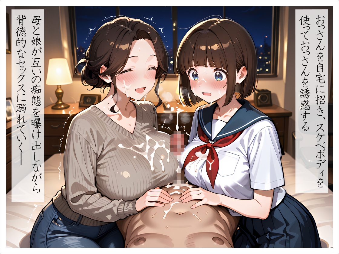 生ハメ母娘(おやこ)丼_2