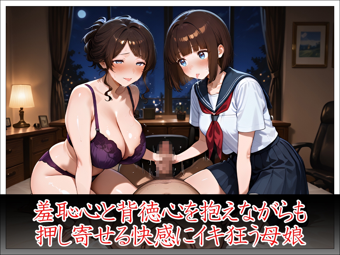 生ハメ母娘(おやこ)丼_8