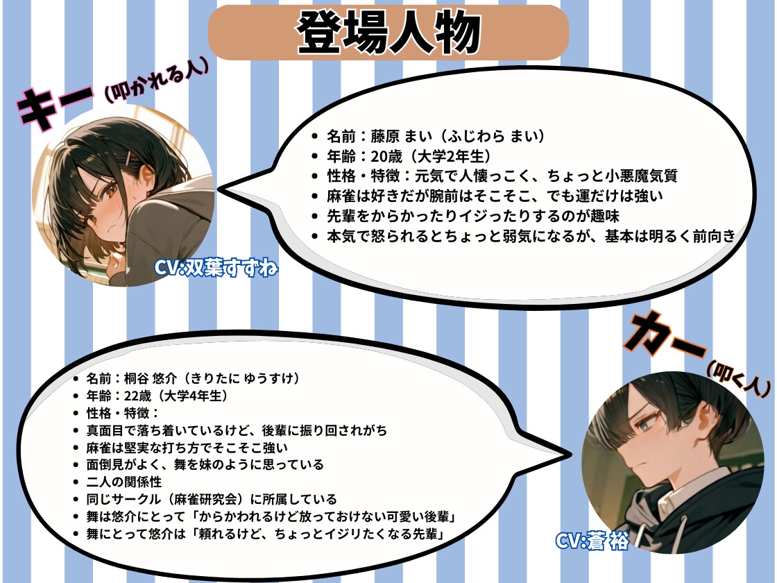 先輩にお尻叩かれちゃったっす〜!; ; 〜先輩のお仕置きはお尻ぺんぺん〜 画像3