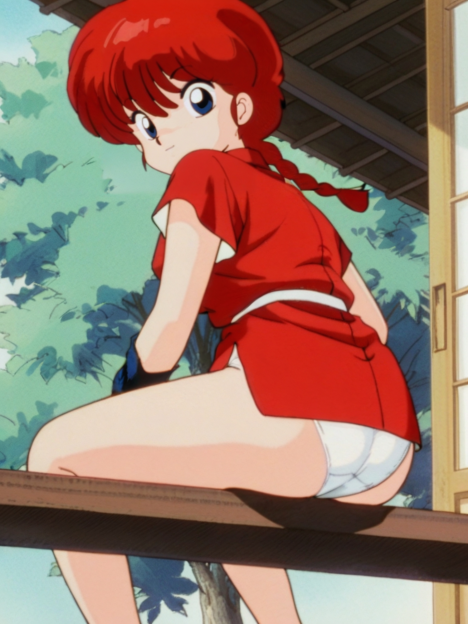 早乙女ら〇まパンチラCG集(全100枚+簡易アニメ3本)_model2_1