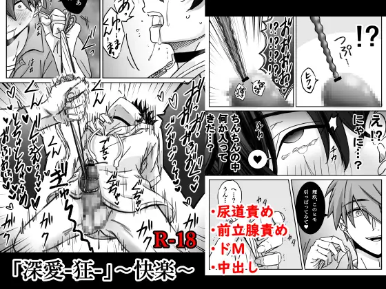 「深愛-狂-」～快楽～の表紙画像