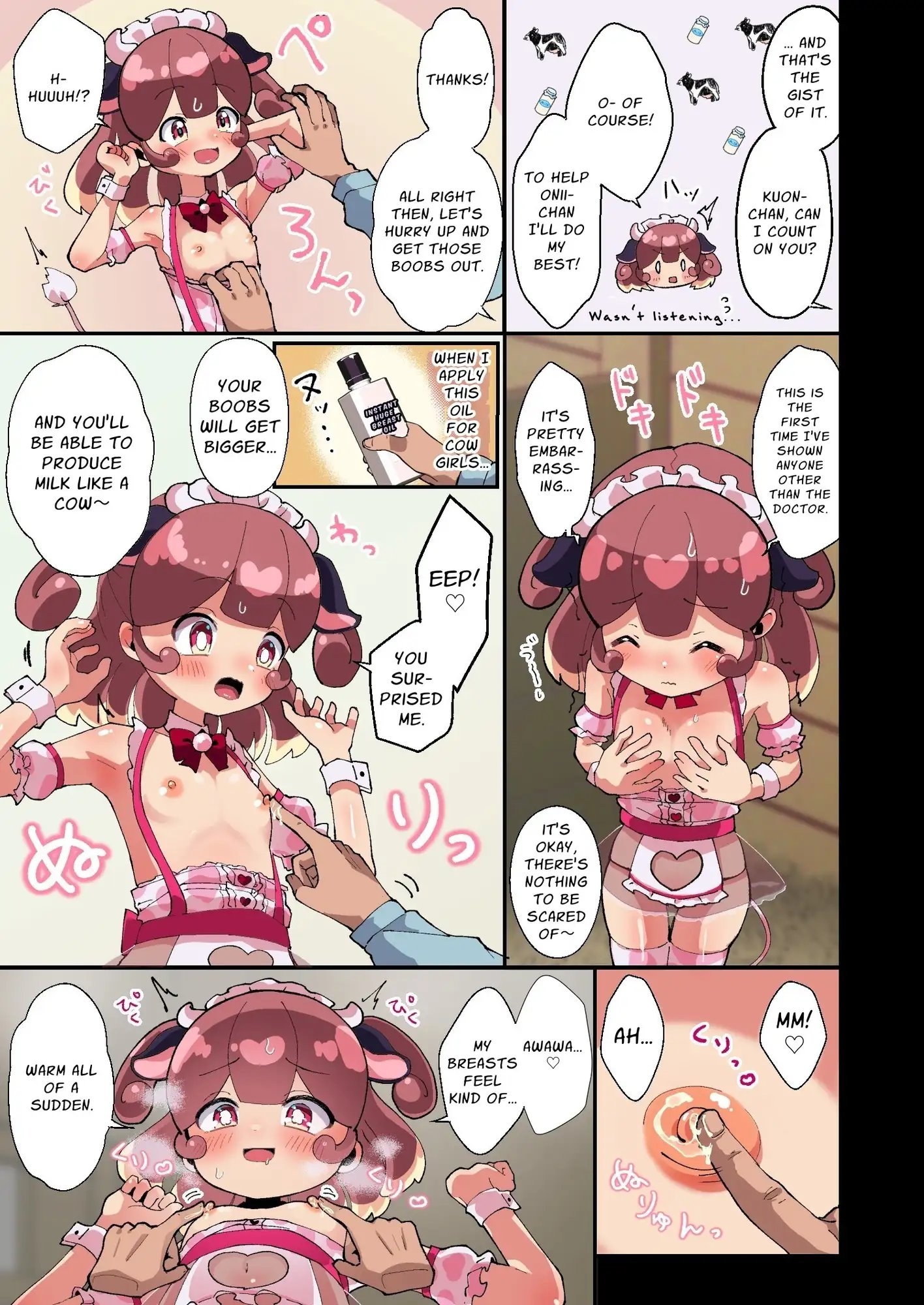 [ENG Ver.] Engorged Breast Ranch ~They Ended Up THIS Big~1