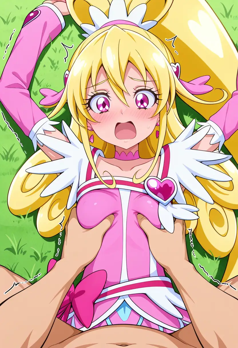 サンプル画像7|【エロCG/動画】敗北してしまったキュ〇〇ートとキュ〇ソード【AI画像悟り本舗】