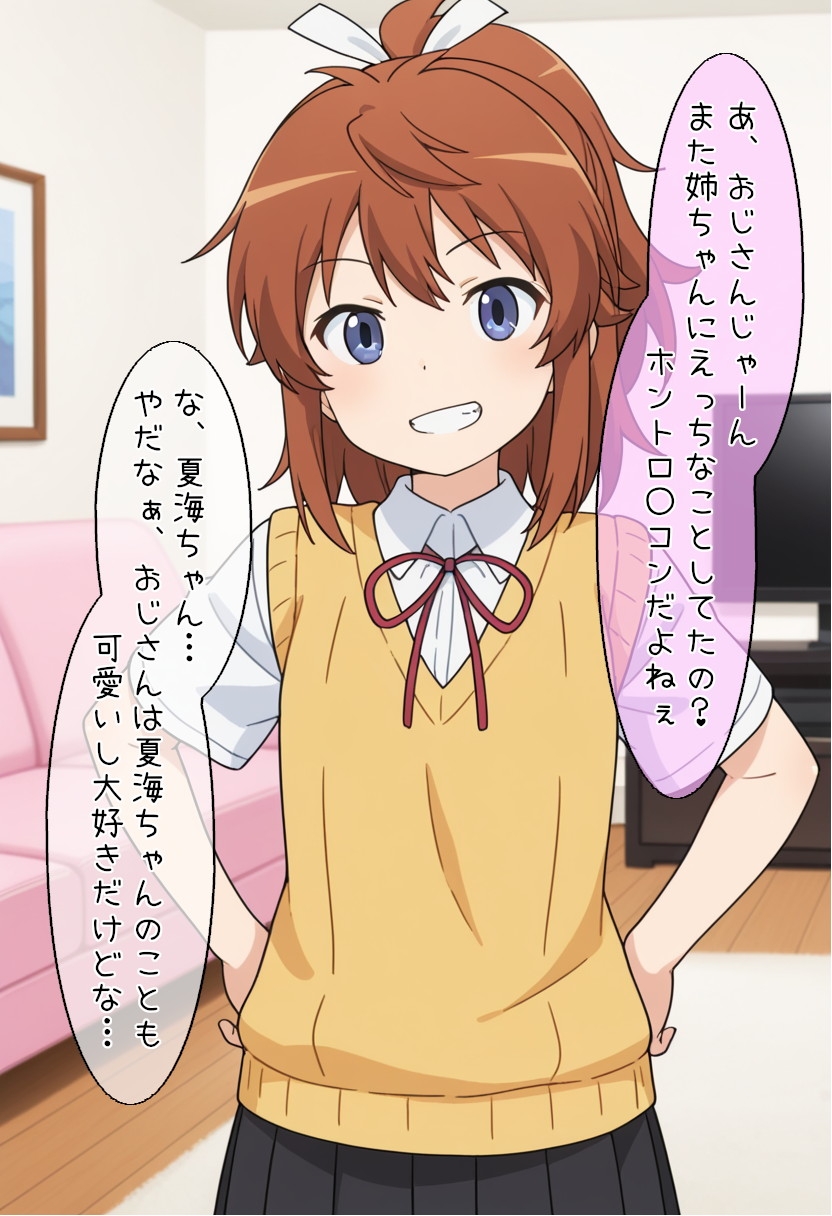 お小遣いのためにえっちな目にあうこ〇ちゃんとなっ〇ん_5