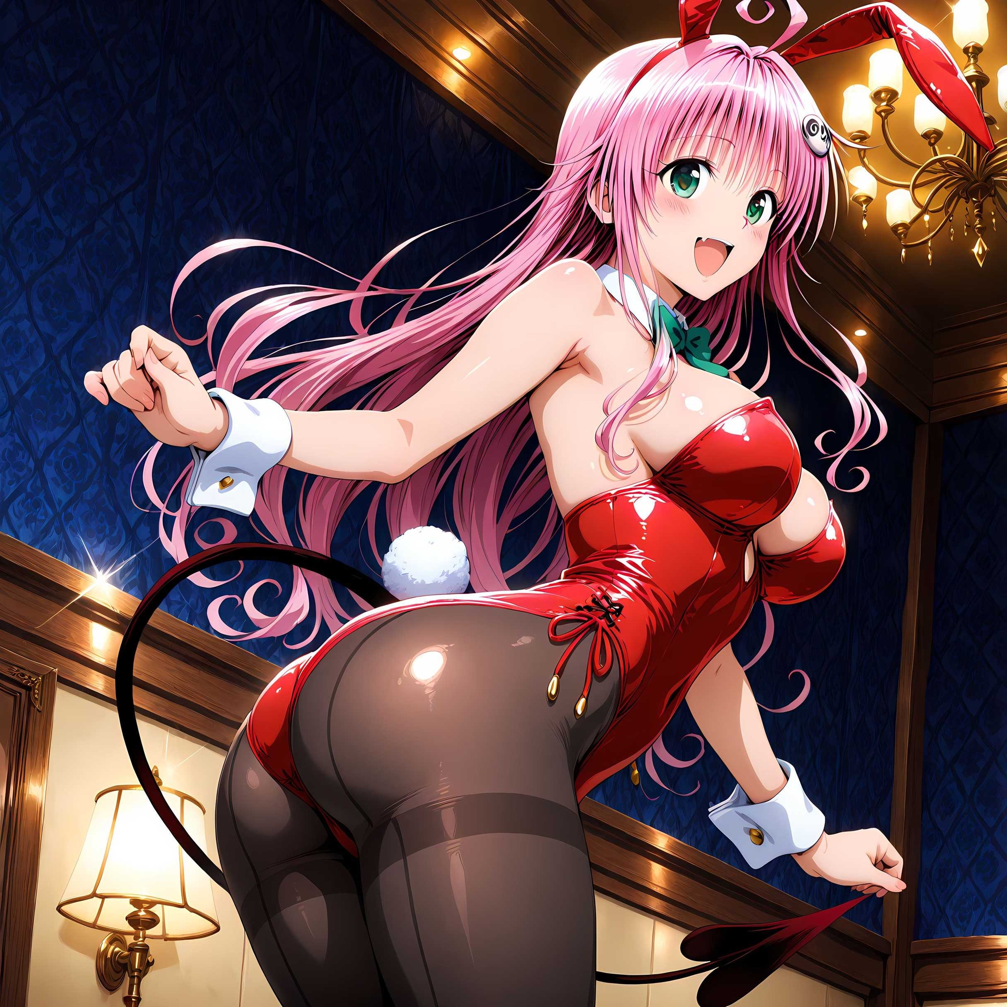 絶倫オジサンがバニーガールを食い荒らしまくって無責任膣内出し！ ラ〇・サ〇リン・デ〇ルーク 編_1