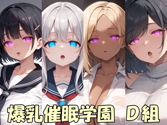 【画像302枚】爆乳催○学園 D組