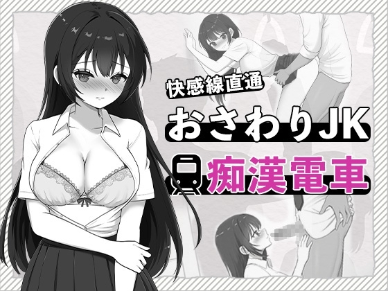 快感線直通 おさわりJK痴〇電車