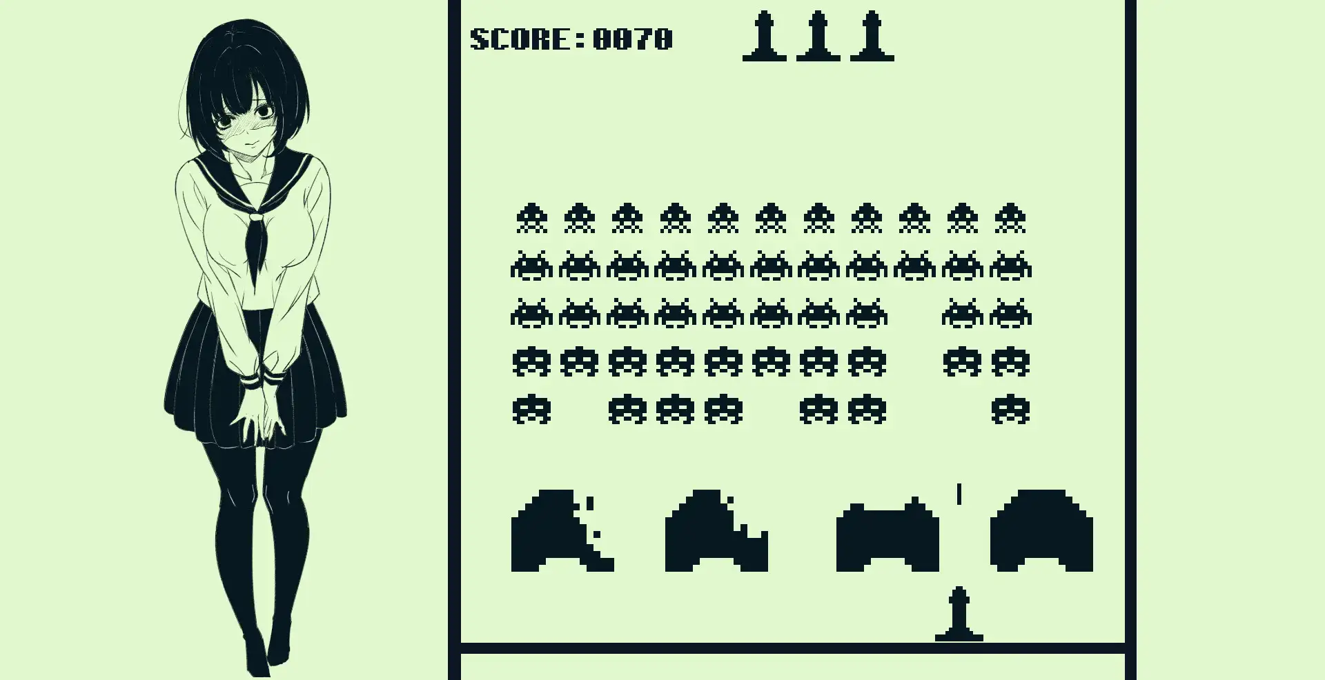 脱衣ンベーダーゲーム [RJ01523445] [kinnoji]