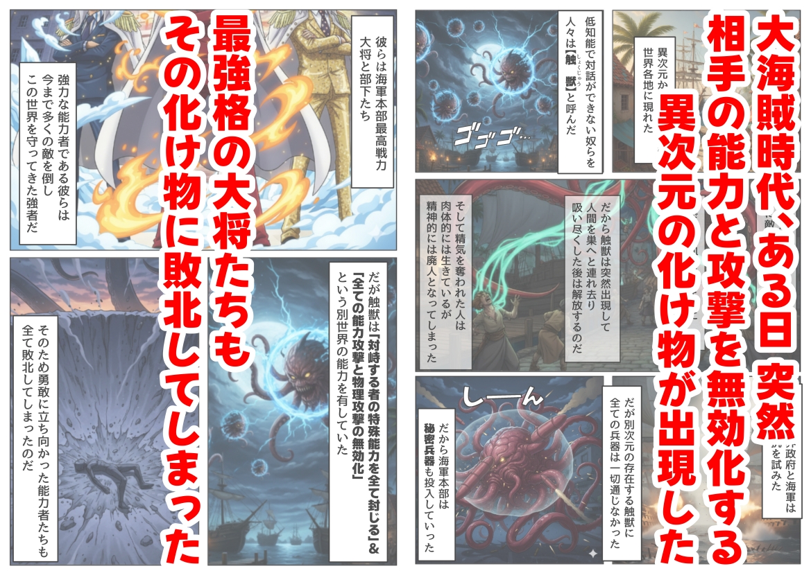 海賊な敗北美女にイタズラ♂してみる《総集編》_1