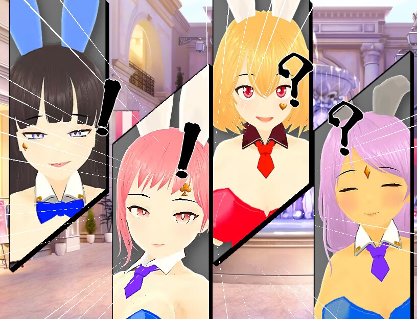 ザコ色仕掛けバニーガール部隊VS見習いヒーロー 画像2