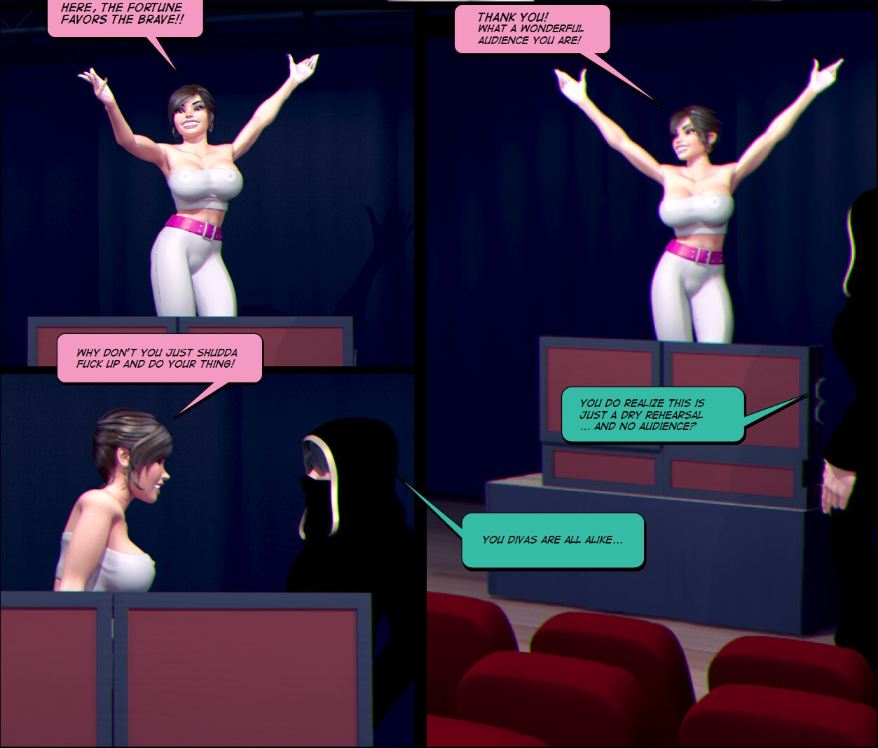 Magic Box - Difficult Assistant comic Magic Box - Difficult Assistant comic