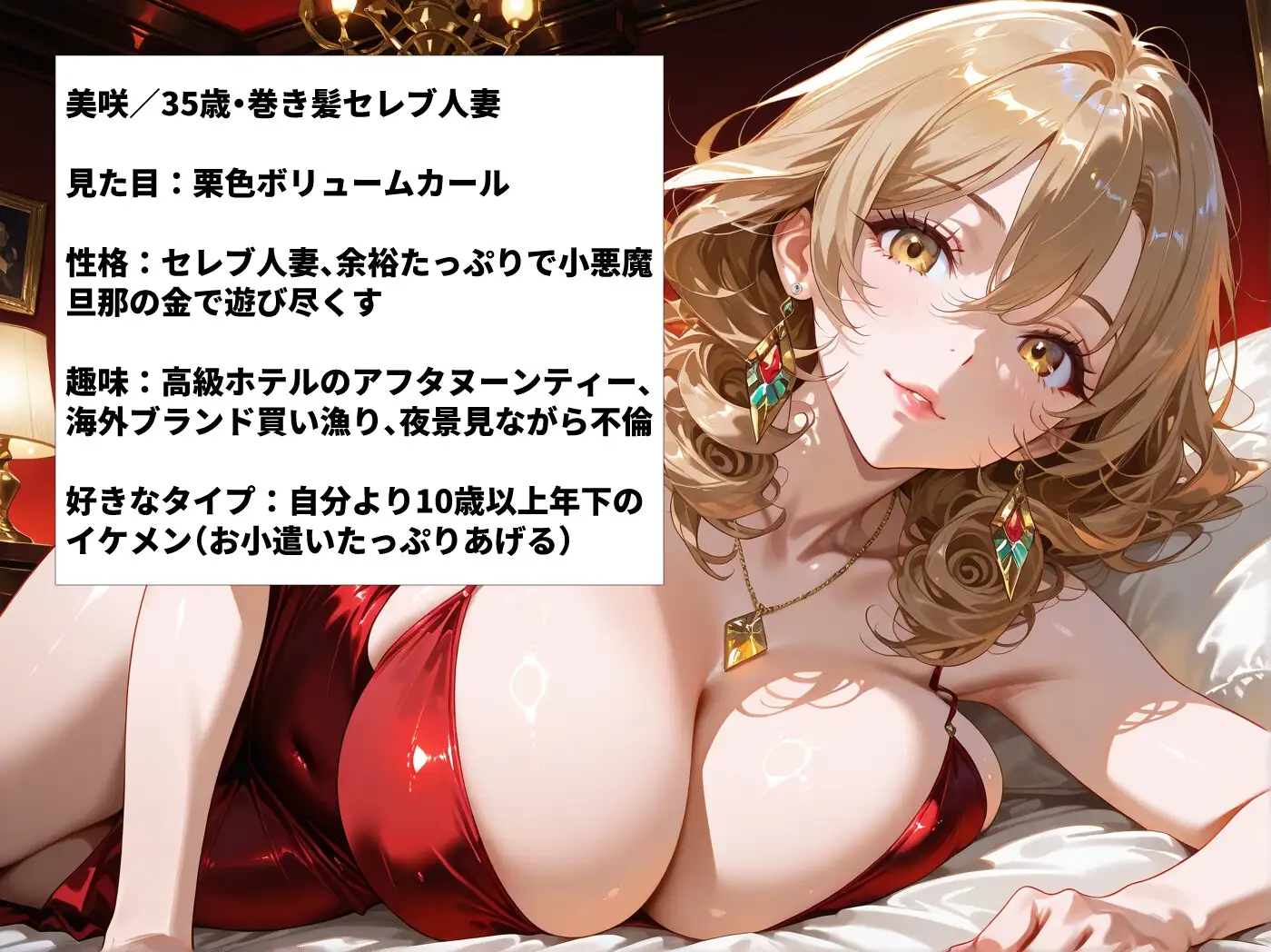 爆乳人妻ギャルを高級ホテルに順番に呼び出しNTR サンプル画像 7