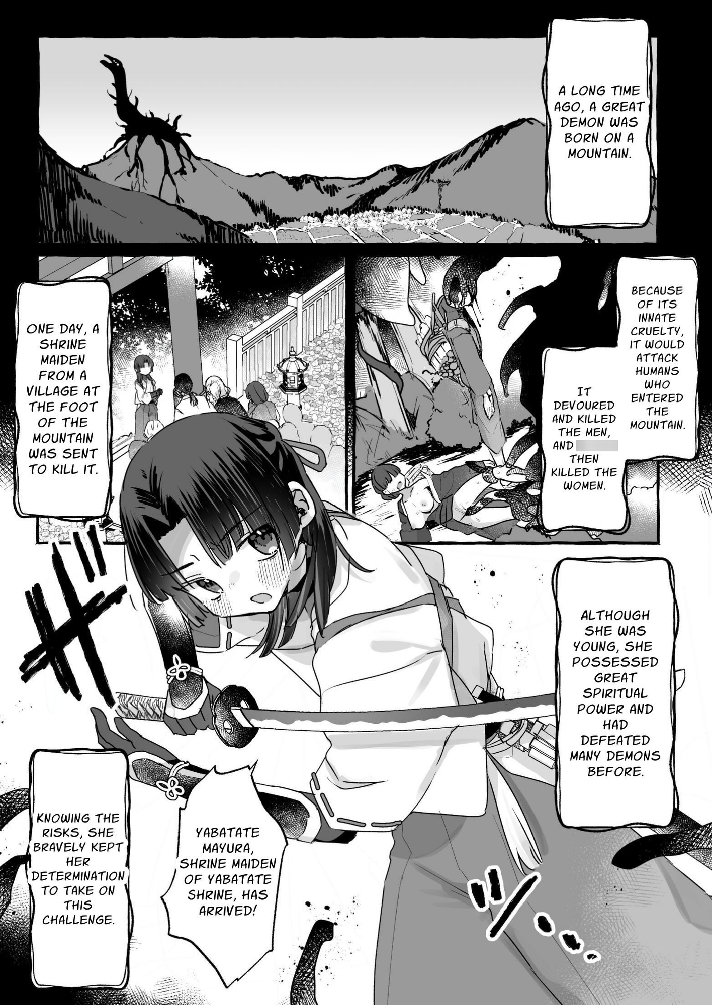 [ENG Ver.] Eh!? Can a happy ending be reached from here!? Tale of a shrine maiden who was sent out with faith.1
