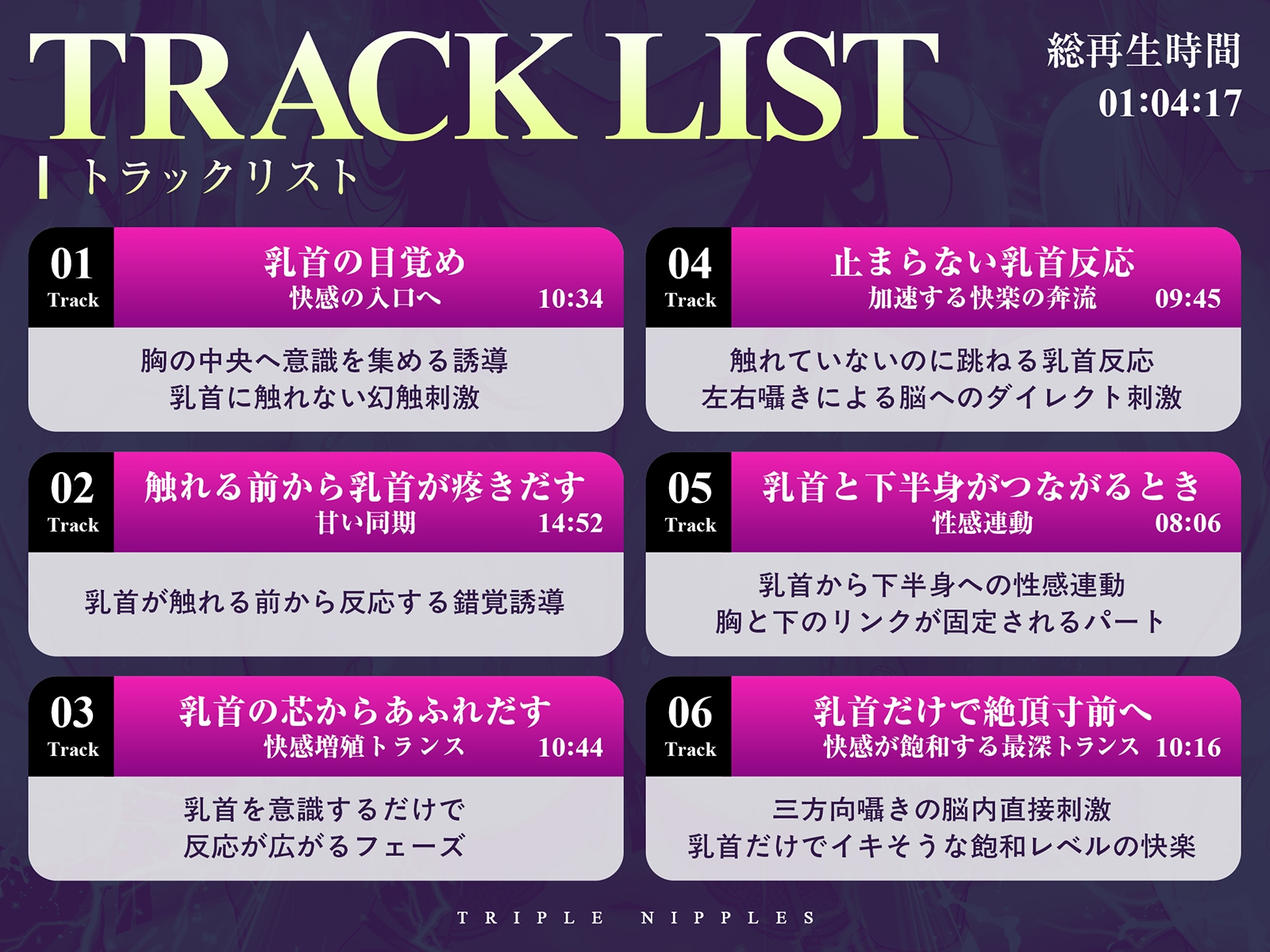 【チクリンク】乳首トリプル～変性意識と音響誘導で乳首がくすぐったいだけのあなたも「全身オーガズム」へと導くかんたん乳首開発～ 画像8