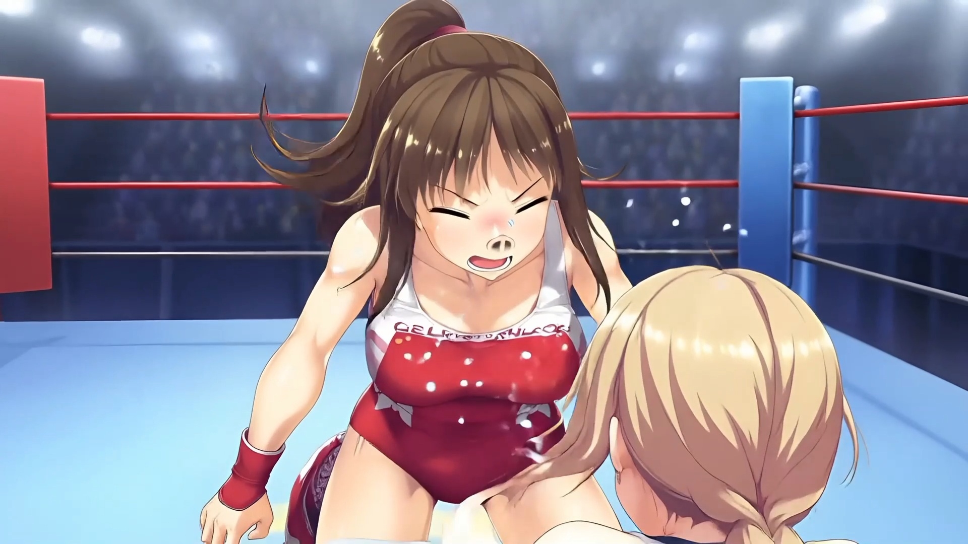【超自信作！】くしゃみdeプロレス！フルアニメーション！/ Wrestling and Sneeze! Full Animation! 画像2