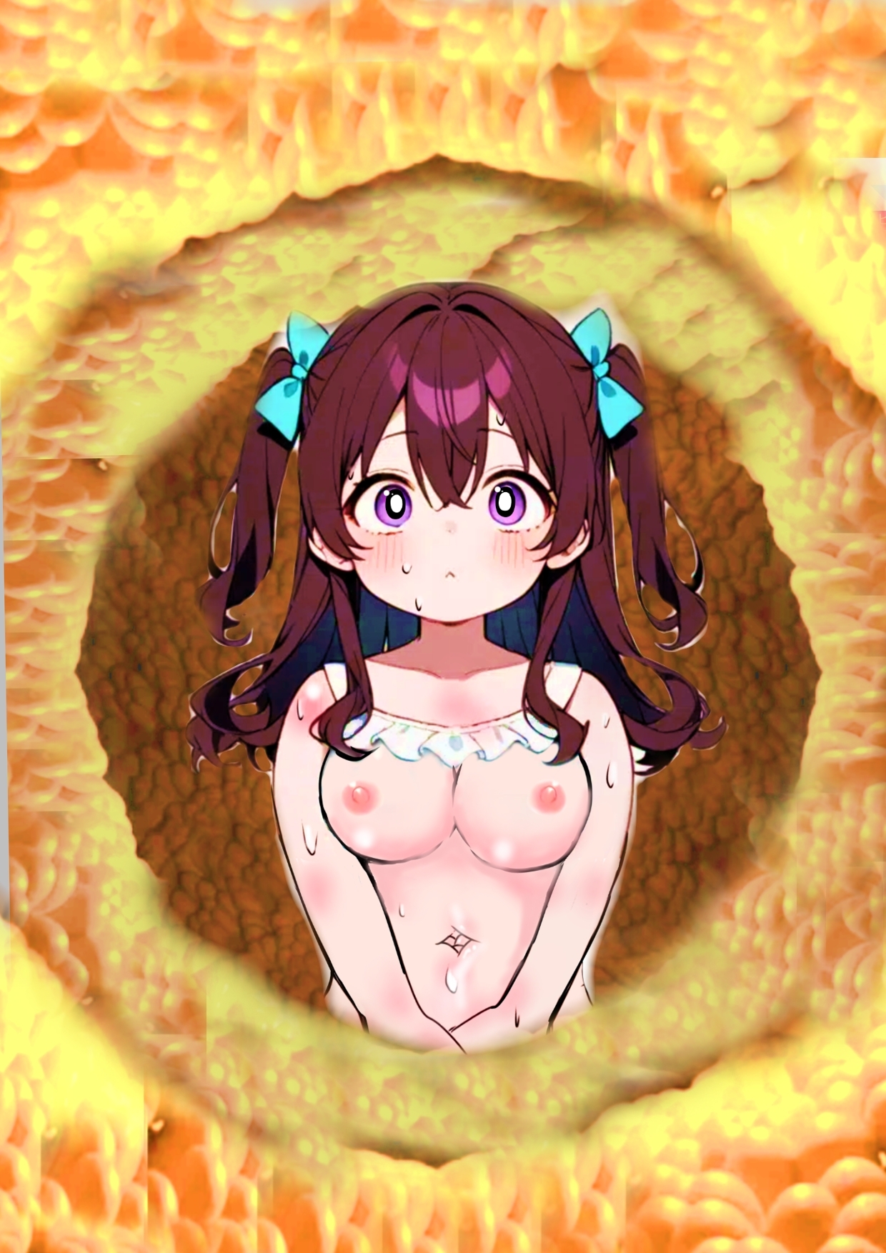 ◆カズノコ天井の和菜ちゃん2◆〜コンドームってなぁに?〜やっぱりオナニーはやめられないおまんこの穴の中のコリコリいじり…お兄ちゃんのおちんちんでココを擦って★ィ 画像5