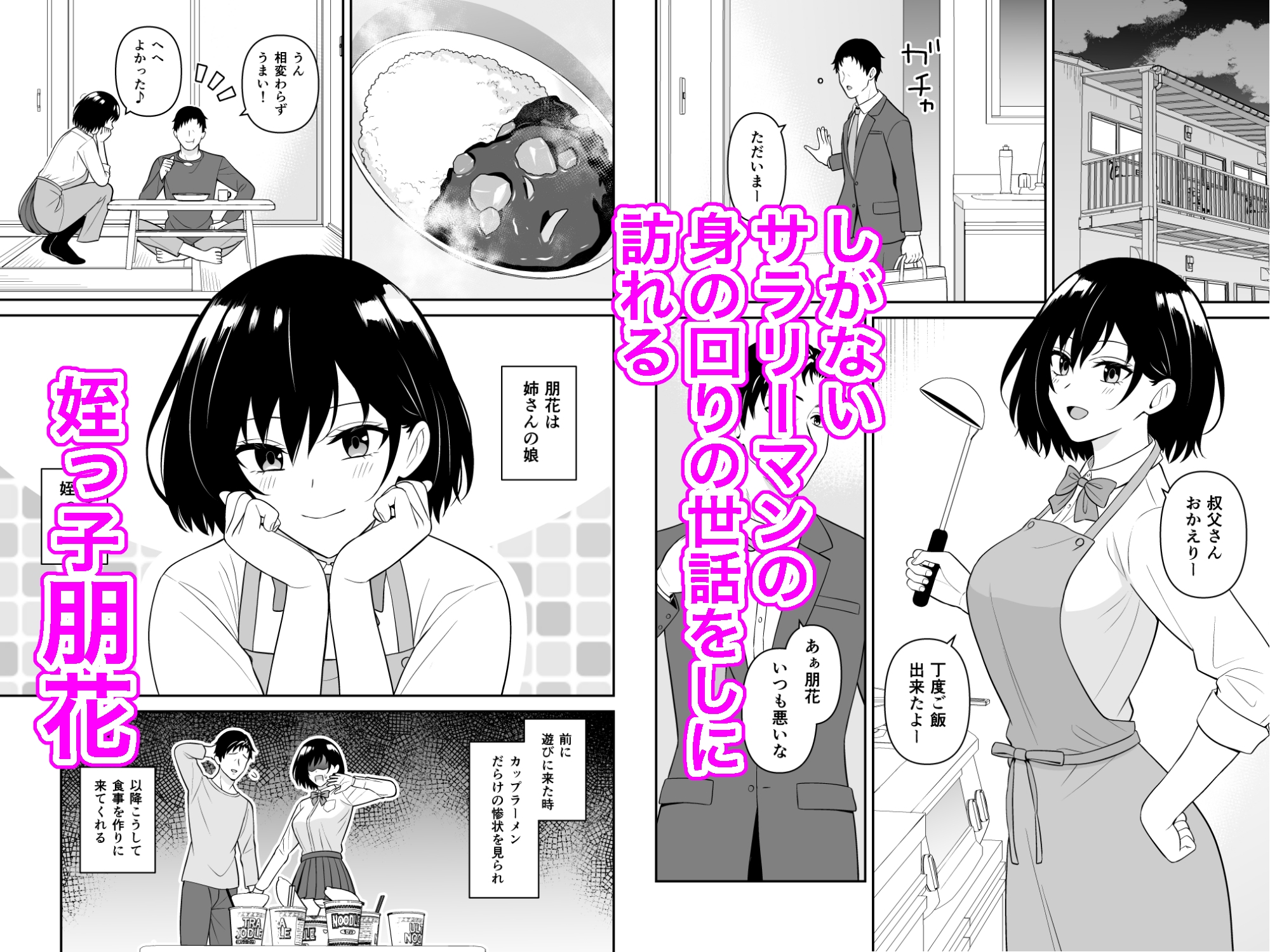 お世話したがりな姪っ子が叔父さんの性処理をする話 画像1