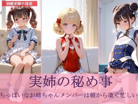 実姉の秘め事 -ちっぱいなお姉ちゃんメンバーは朝から凄く忙しい-(別冊実姉の誘惑)