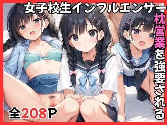 女子校生インフルエンサー枕営業を強要される ジャケット画像