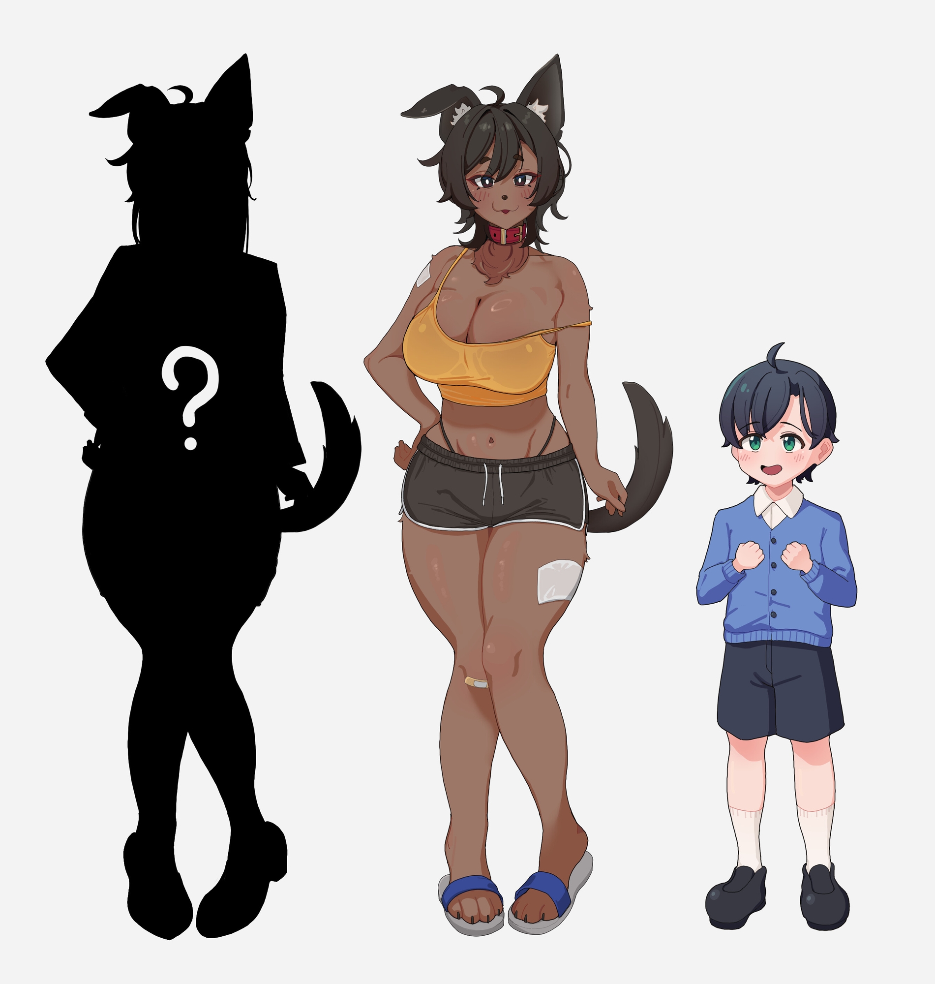 【Live2D】田舎で謎のお姉さんとエッチ三昧!! ~童貞ショタと犬系獣人のお話~ 画像2