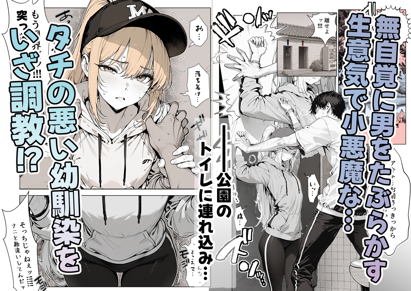 【無料エロ漫画・同人】ガキの頃の幼馴染が完全な男の娘になっていた話。-7枚目