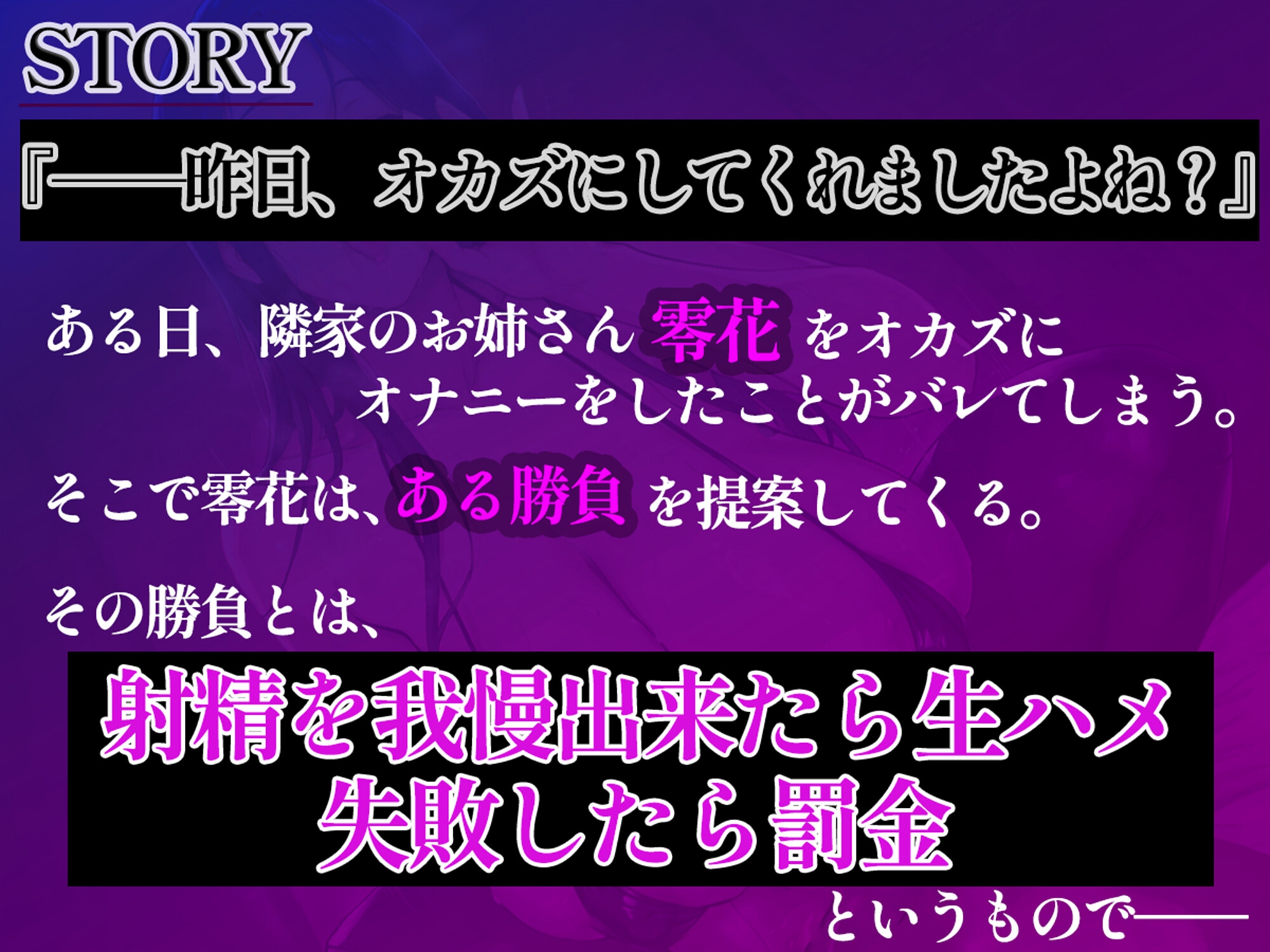 【✅発売直後限定✅40%OFF】ドSお姉さんに射精煽り淫語オナサポされて、ガマンできずに情けな～いお貢ぎマゾ射精「精子もお金も、ぜーんぶ出せ♡」【低音マゾいじめ】 画像3