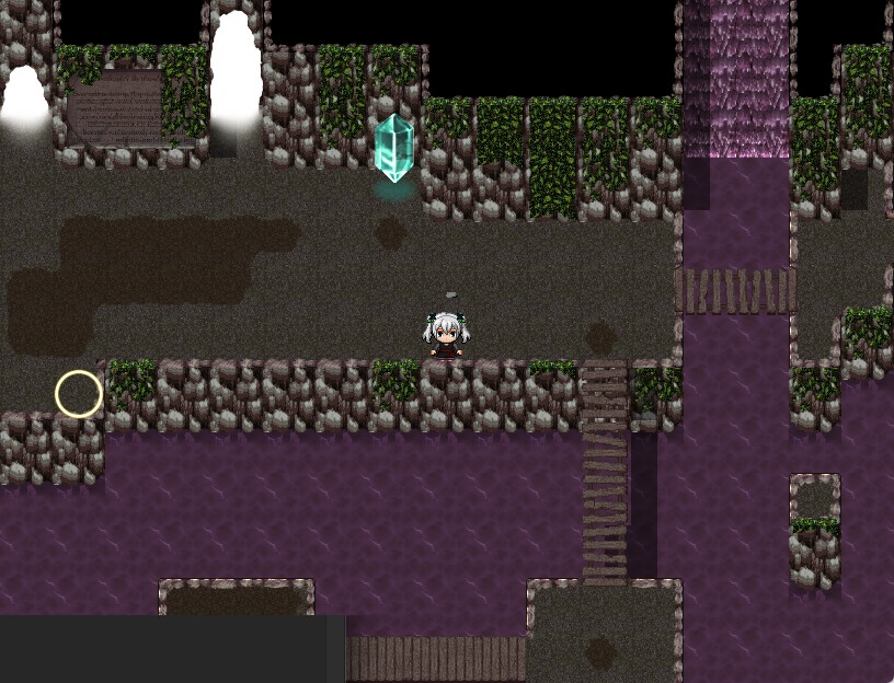 RPGツクールMV・MZ用 マップチップ・タイルセット27『洞窟・炭鉱・ダンジョン・洞穴・地下』