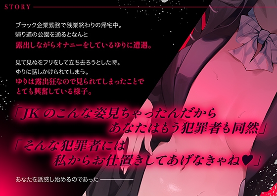 『下品オホ声』露出狂ドスケベJKの露出現場を見てしまったことで強○搾精中出し交尾 画像5