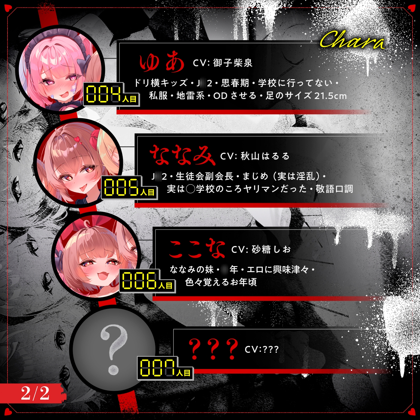 【無声喘ぎ×逆輪○×強○ハーレム】ヤリ部屋シェアチンポ〜思春期J○編〜【数珠繋ぎ】 画像3