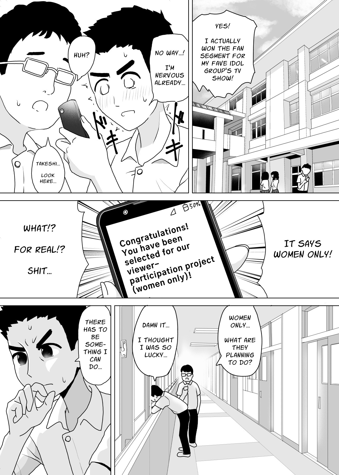 [ENG Ver.] Sneaking into an Idol Show Dressed as a Woman1