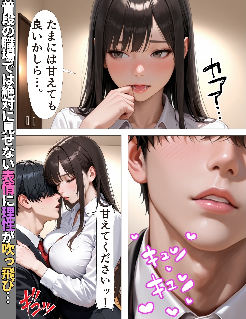 デキる女上司はダメ部下な俺には優しい出張で禁断のチン堕ちした話【漫画】【ツンデレ】【中出し】【種付けプレス】_8