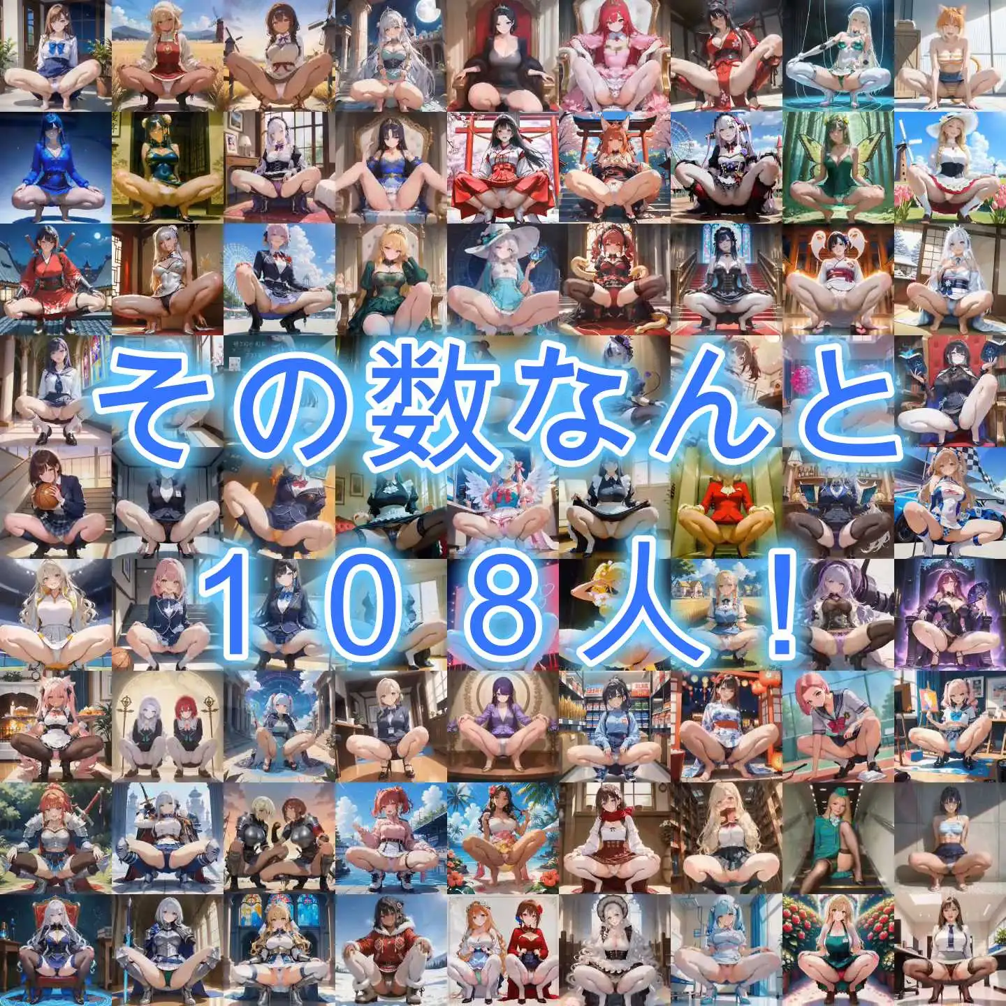 開脚尻ーズDX(108の煩悩編) サンプル画像 4