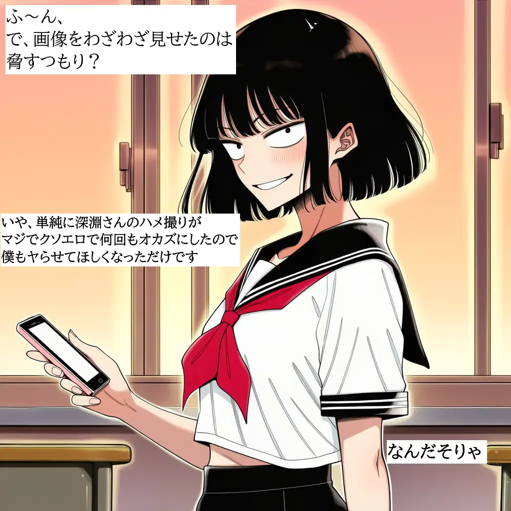 有名インフルエンサーJKがヤリマンビッチだったので、ビッチマ〇コに都合良く無責任中出しさせてもらう話 サンプル画像 10