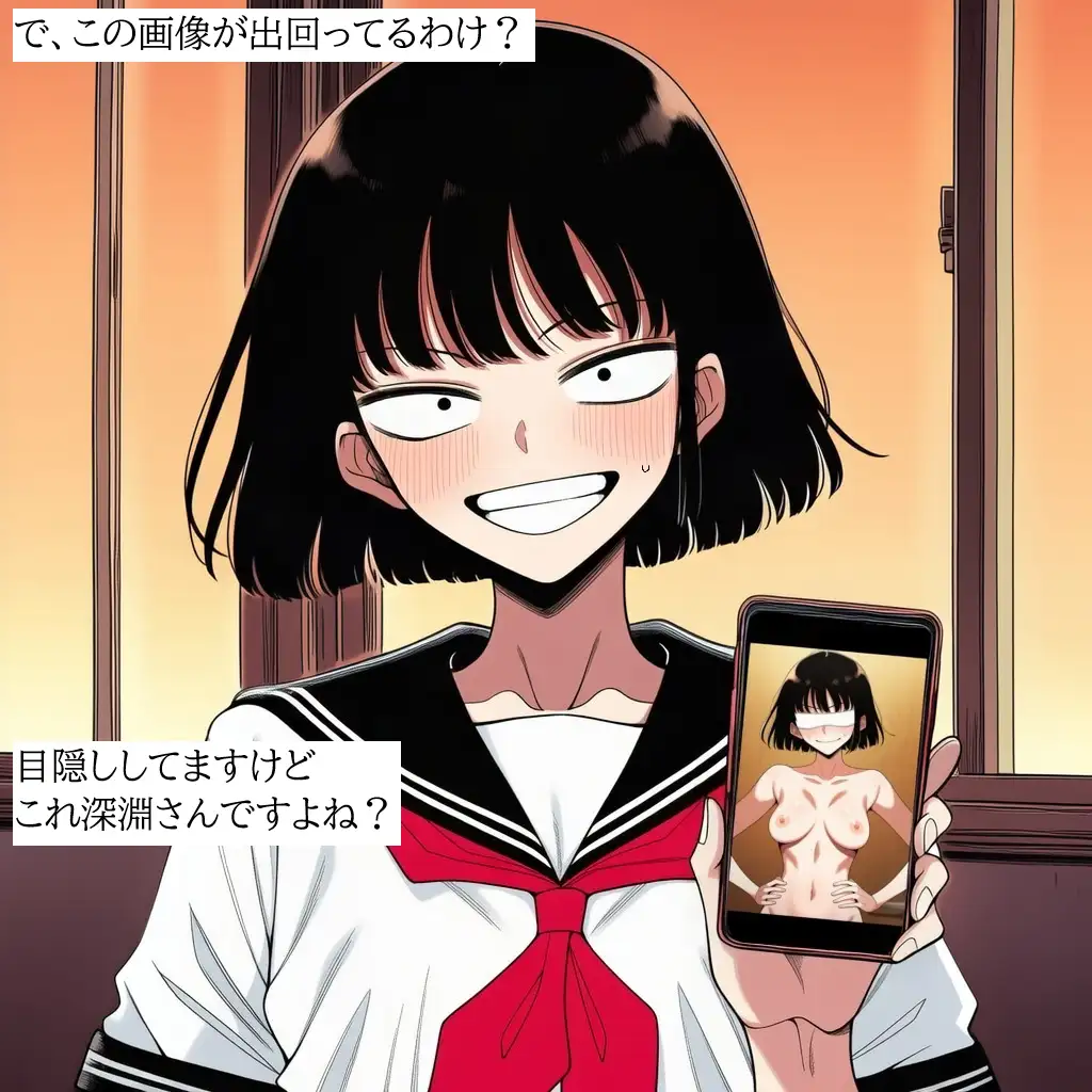 有名インフルエンサーJKがヤリマンビッチだったので、ビッチマ〇コに都合良く無責任中出しさせてもらう話 サンプル画像 5