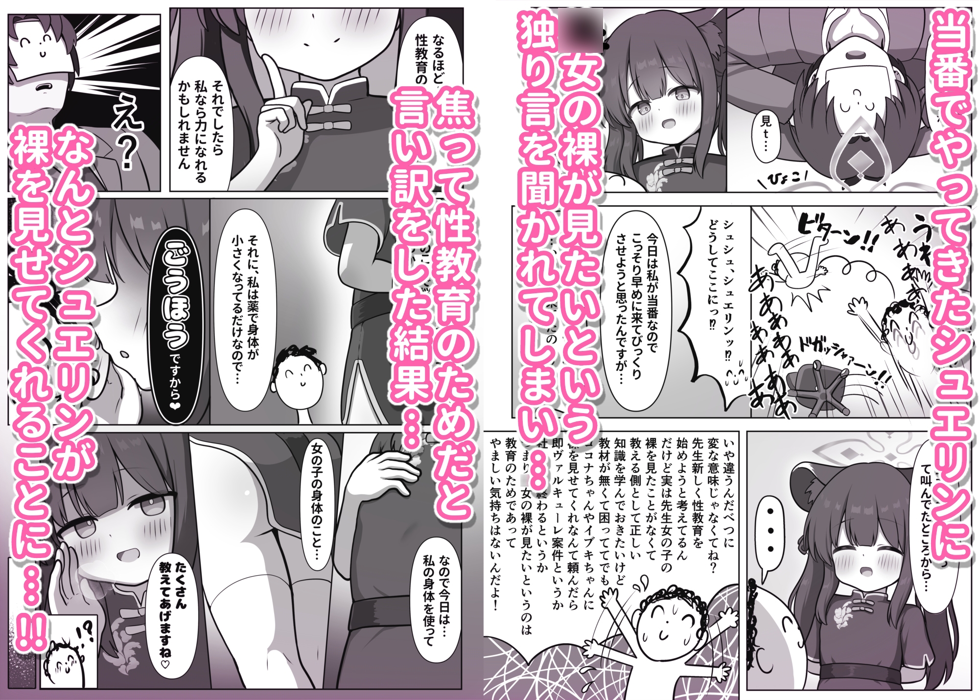 シュエリンが性教育してあげます♡ 画像2