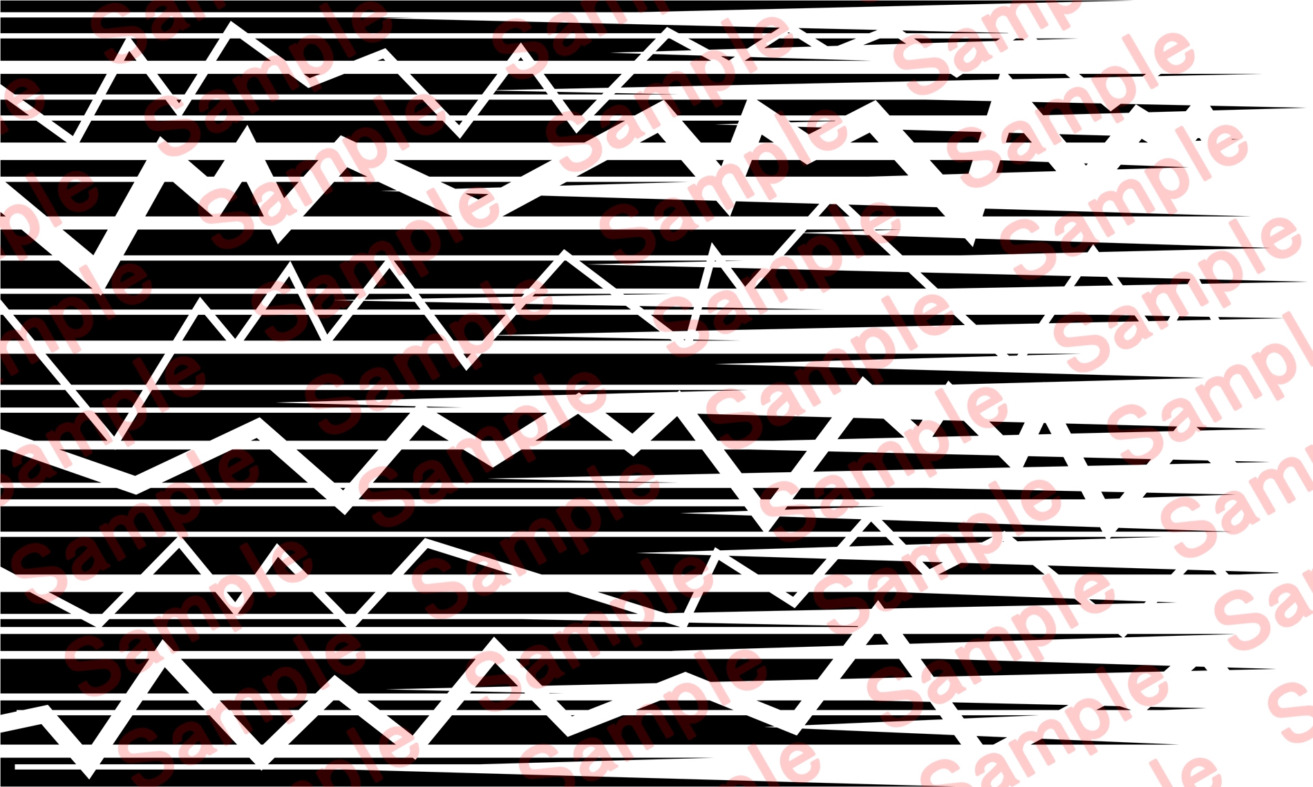 効果線素材セット(横タイプ)