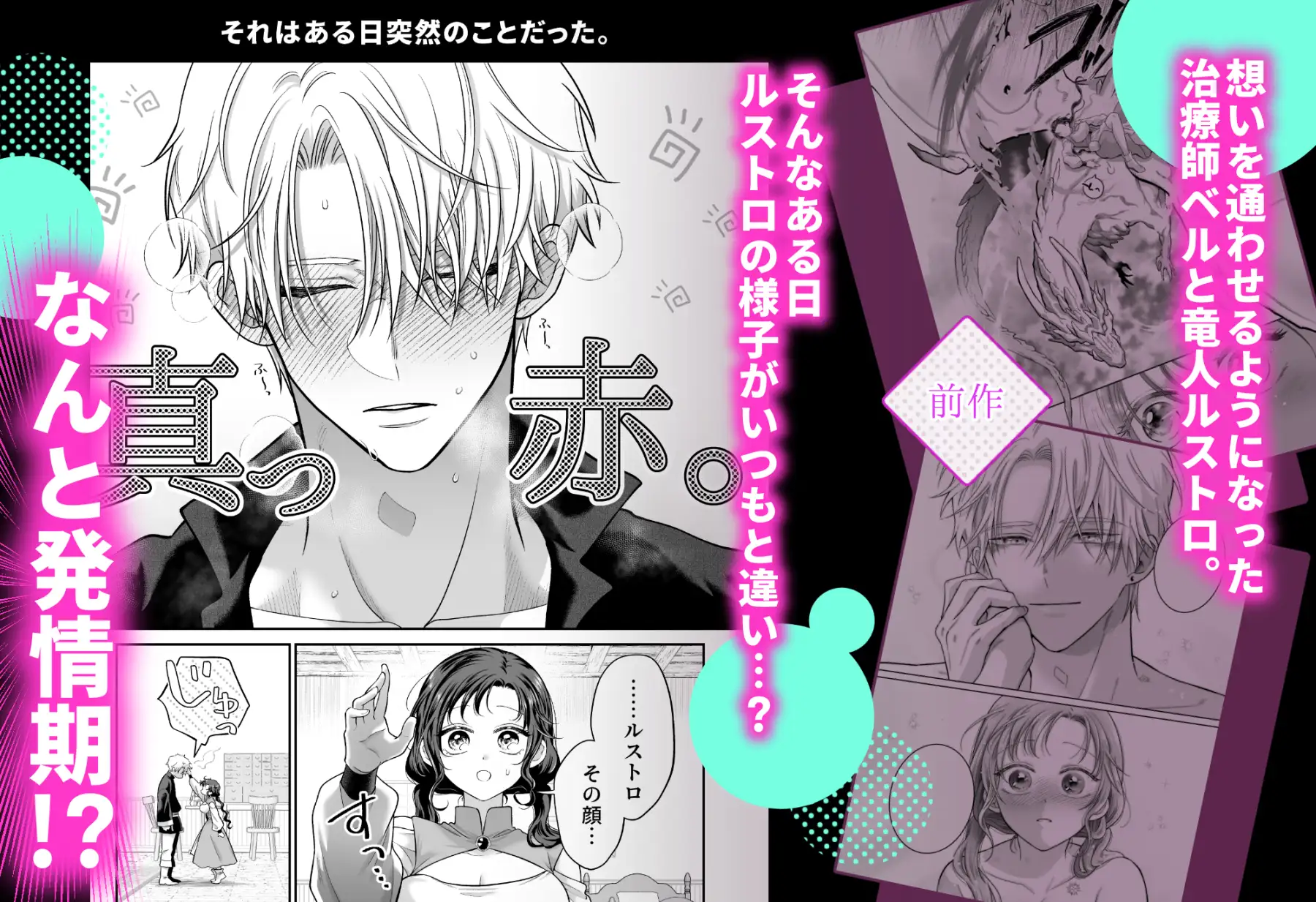 本音を隠した治療師は竜人サマに身体の奥まで暴かれる〜春情の章〜