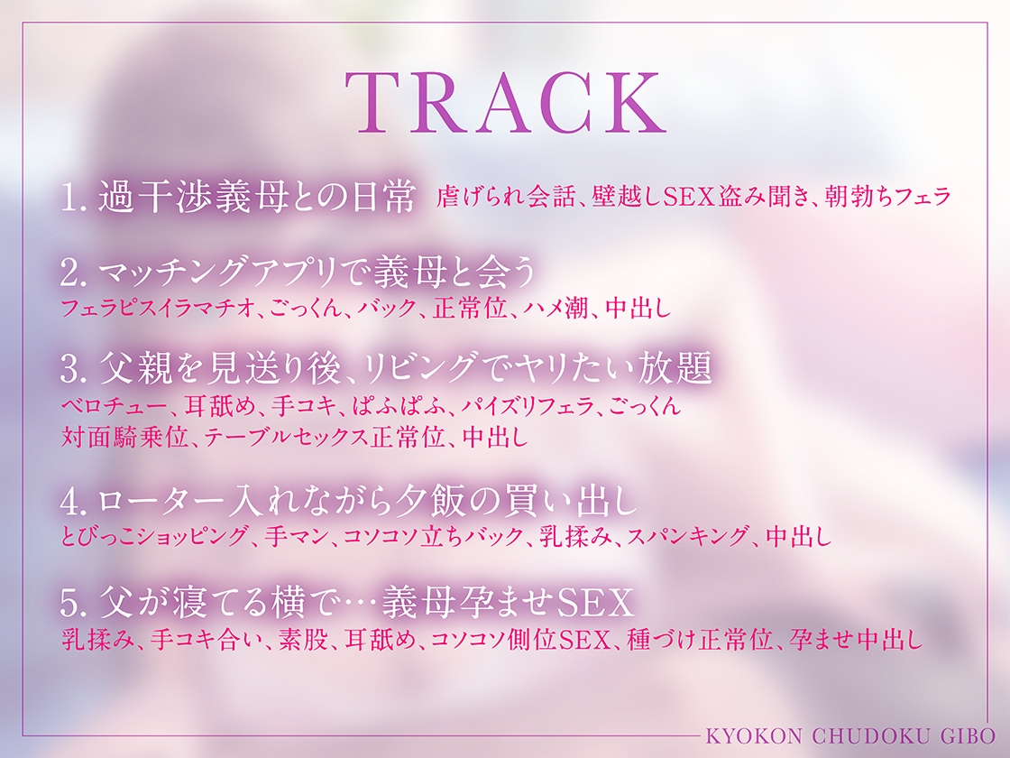 巨根中毒義母 立場逆転で親父の再婚相手をヤリたい放題♡ 画像5