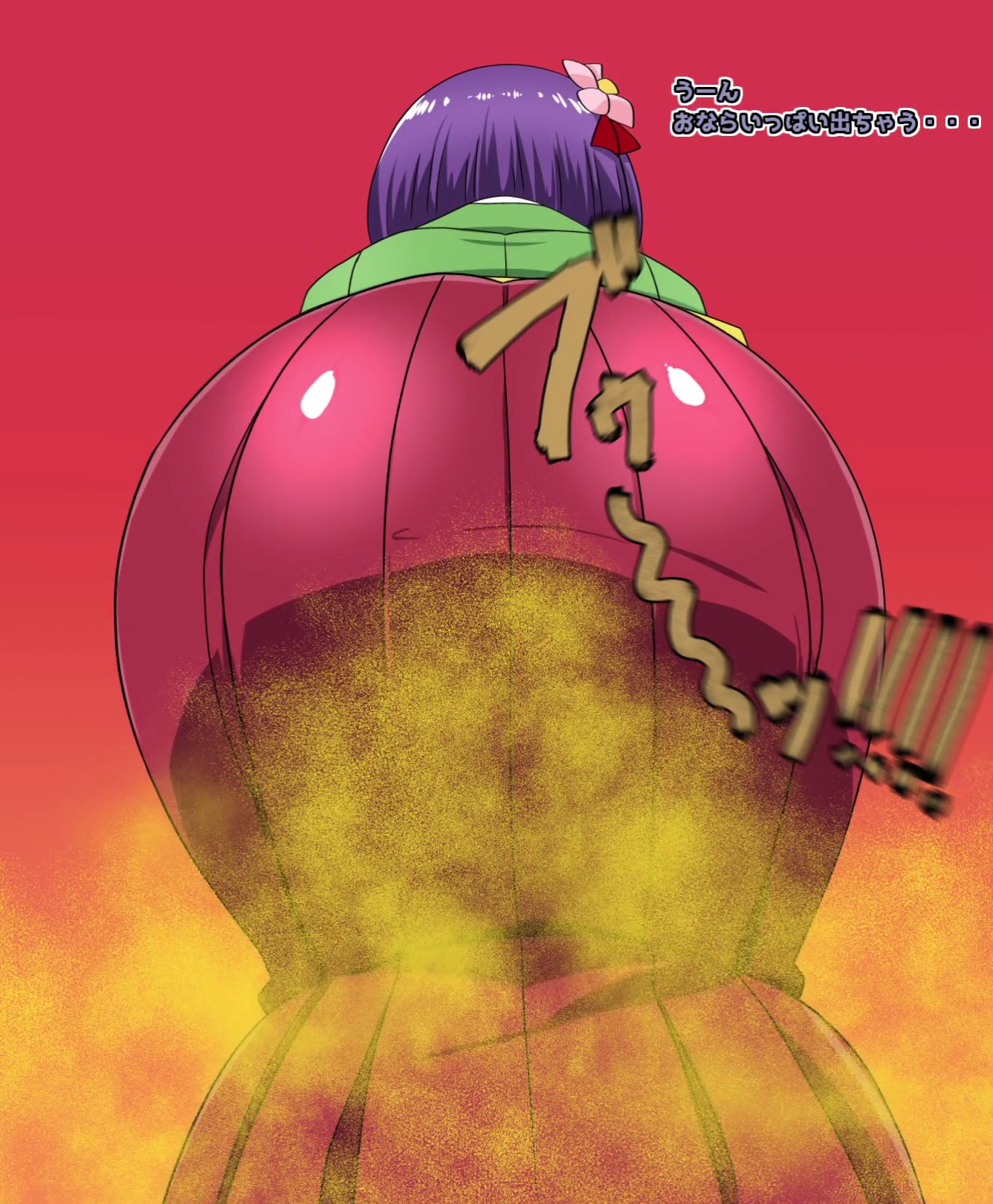 おなら・放屁イラスト&アニメ動画集(7) 画像9