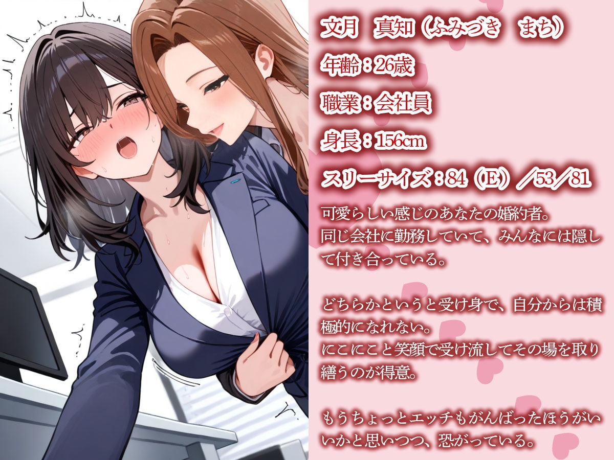 【NTR】仕事で大失態した罰として社内恋愛中の婚約者を共通の女上司に寝取られた【百合】 画像1