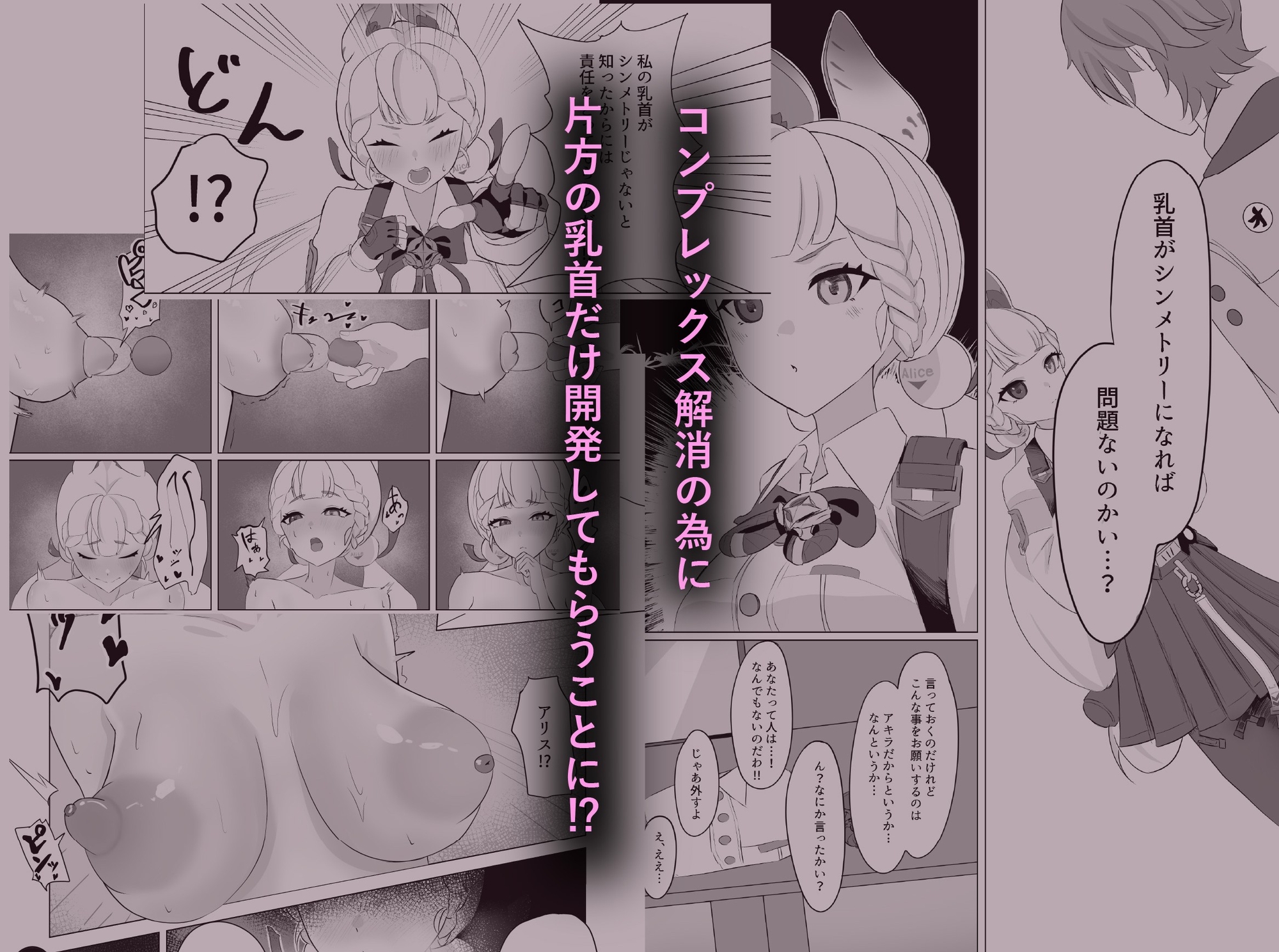 アリスの乳首を左右対称にする本 画像2