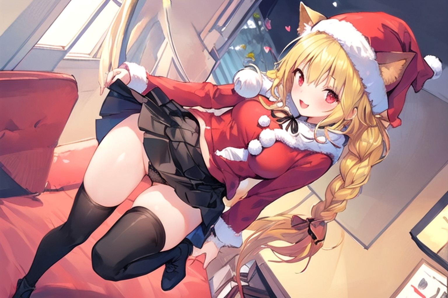 猫のサンタさんがプレゼントを持ってきた…のだが 画像4