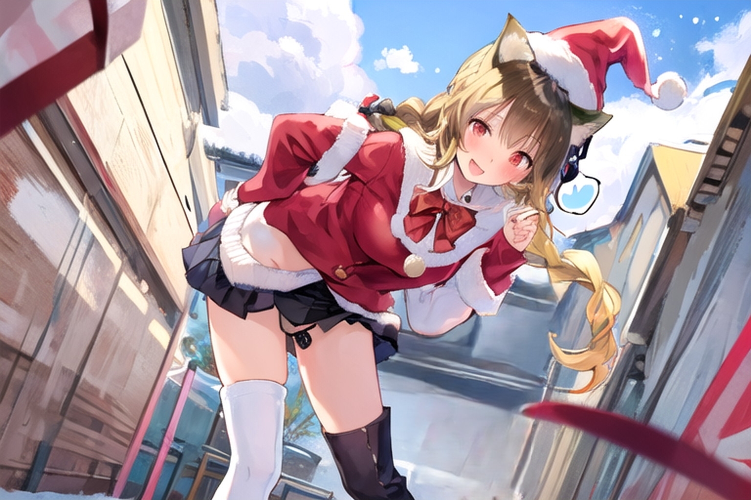 猫のサンタさんがプレゼントを持ってきた…のだが 画像7