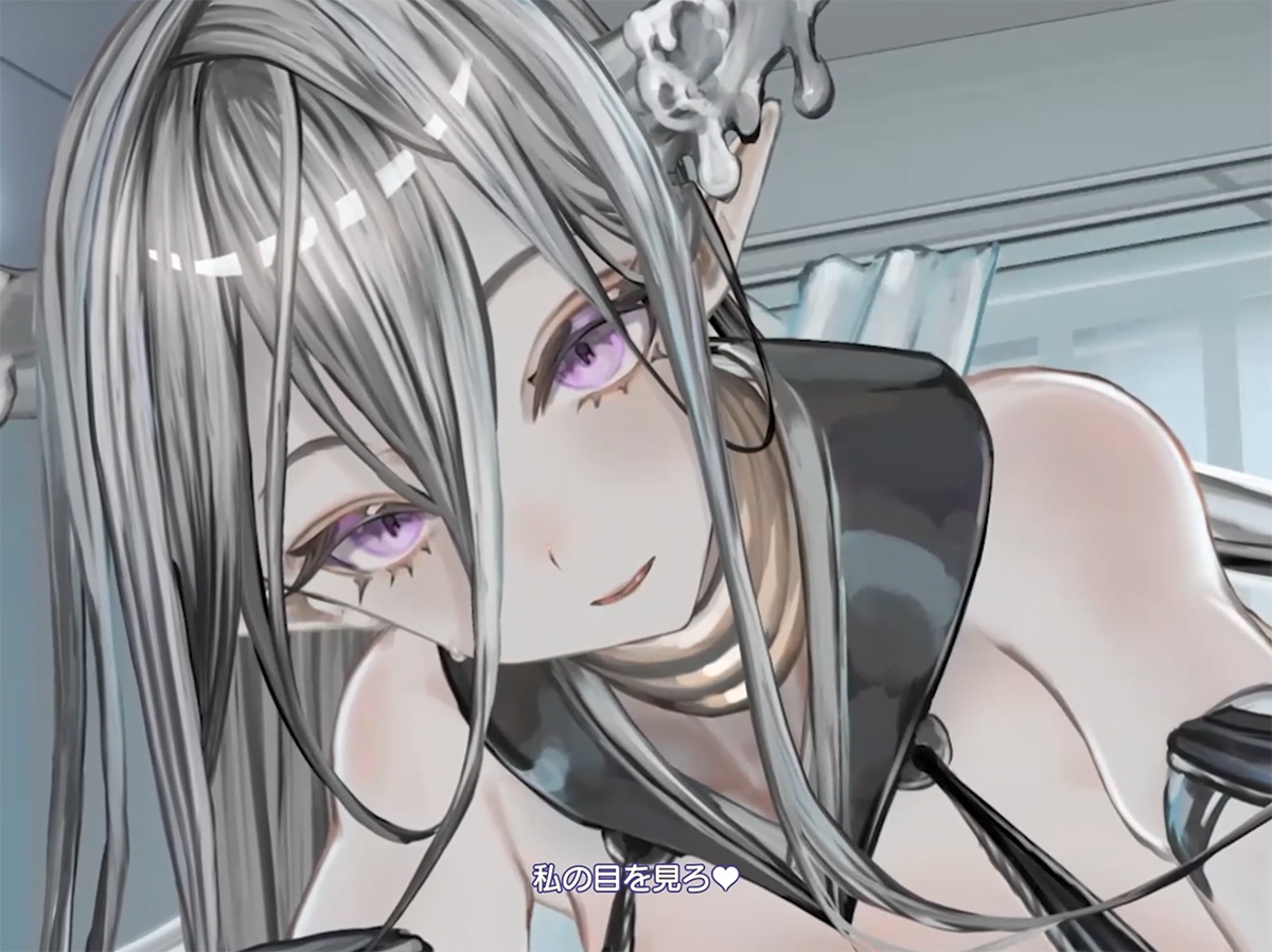 【高画質アニメ版】クールダウナーな巨乳サキュバス女王様と甘やかし《オス煽り受精チン媚びラブキス》&《濃厚王様セックスで密着種付け》 画像4