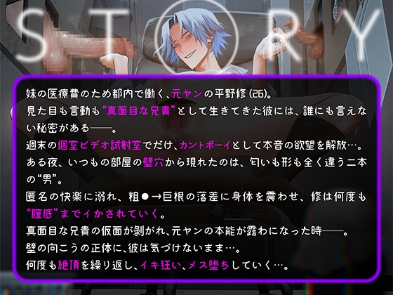 穴付個室 元ヤンカントボーイ ビデオ試射室へ【ボイスドラマ版】 画像1