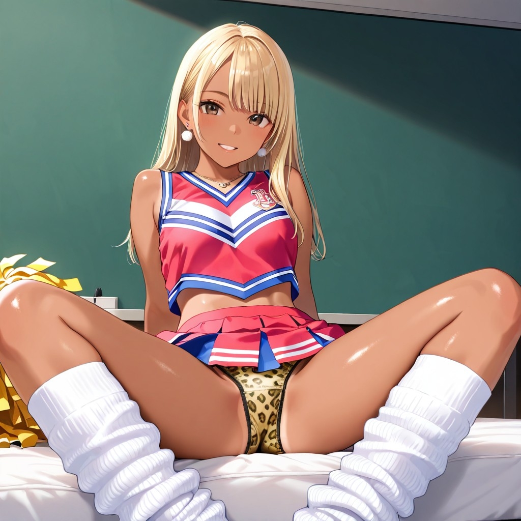 生パンチアガールのM字パンチラ Vol.2_3