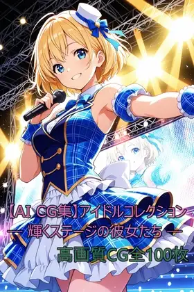 【AI CG集】アイドルコレクション ― 輝くステージの彼女たち ― ジャケット画像